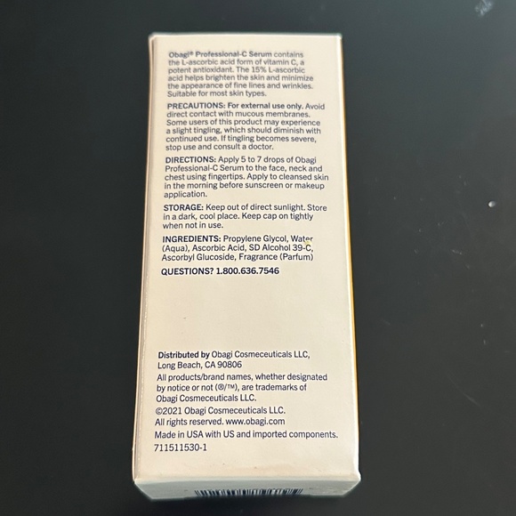 OBAGI Professional-C L-Ascorbic Acid Vitamin C Serum 15% - Picture 3 of 3